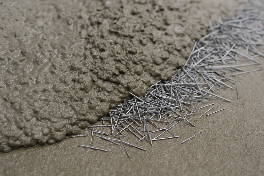 Aplicação de concreto convencional em calçada: simples e eficiente.